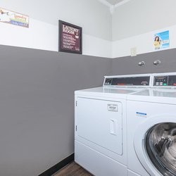 Laundry facility at The Oslo, located in Northglenn, CO